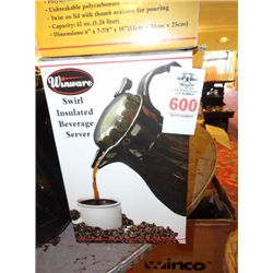 8 Box/Row of Black Decanters - 8 Times the Money