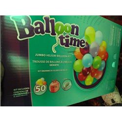 Helium Balloon Kit - No Balloons & Tank Needs a refill.