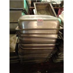 22 1/2 by 2" Insert Pans - 22 Times the Money