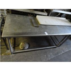 5' S/S Bullnose Table