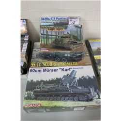 LOT OF 4 -1/35 SCALE DRAGON MILITARY TANK MODELS NEW IN THE BOX