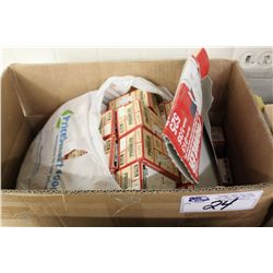 BOX LOT OF ASSORTED MODEL MAKING ACCESSORIES