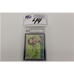 1968-69 O-PEE-CHEE #181 JACQUES PLANTE KSA GRADED 9 MINT