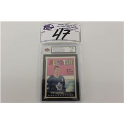 1967-68 TOPPS #127 TIM HORTON KSA GRADED 7.5 NM+