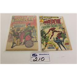 DAREDEVIL LOT - 2 EARLY COMICS - LOWER GRADE - #5 & KING SIZE ANNUAL #1