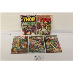 5 THOR KEY COMICS - LOW-MID GRADE - JOURNEY INTO MYSTERY #109 LOW GRADE INTACT BOOK