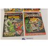 Image 3 : DEFENDERS LOT - 4 COMICS - LOW-MID GRADE - MARVEL FEATURE PRESENTS 31-3 LOW-MID GRADE SOLID BOOKS