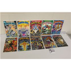 OMEGA MEN #1-10 - HIGH GRADE - COMPLETE RUN INCLUDES HIGH GRADE COPY OF 33 - 1ST APPEARANCE LOBO!!!