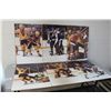 Image 1 : SET OF 5 CANUCK MURALS THAT HUNG IN PACIFIC COLISEUM IN THE MID-80'S