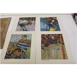 THE PRUDENTIAL COLLECTIONS "GREAT MOMENTS IN CANADIAN SPORT" UNFRAMED PRINTS