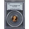 Image 1 : Australia 1971 1c & 2c Proof PCGS PR68 Red