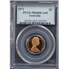 Image 4 : Australia 1971 1c & 2c Proof PCGS PR68 Red