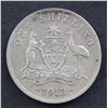 Image 1 : Australia Shillings 1913 Good Fine , 1914 Very Fine