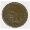Image 1 : 1880 INDIAN HEAD PENNY RED BOOK VALUE IS $6.00+ *NICE EARLY VERY GOOD GRADE*!!