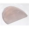 Image 1 : 137.75 CARAT ROSE QUARTZ *HUGE* HALF HEART SHAPE CUT & FACETED *MINED IN AFRICA*!!