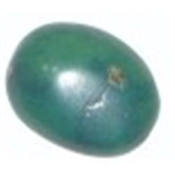 21.25 CARAT NATURAL TURQUIOSE *HUGE* OVAL CABACHAN CUT & FACETED *MINED IN TIBBET*!!