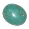Image 1 : 16.70 CARAT NATURAL TURQUIOSE *HUGE* OVAL CABACHAN CUT & FACETED *MINED IN TIBBET* UNTREATED!!