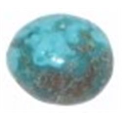 20.10 CARAT NATURAL TURQUIOSE *HUGE* OVAL CABACHAN CUT & FACETED *MINED IN TIBBET* UNTREATED!!