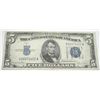 Image 1 : 1934 SERIES D $5 DOLLAR *SILVER CERTIFICATE* BILL SERIAL # U86970402A *NICE EARLY BILL*!!