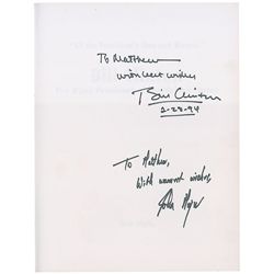 Bill Clinton and John Major