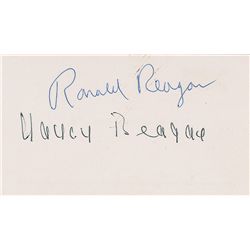 Ronald and Nancy Reagan