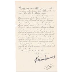 King Vittorio Emmanuel III