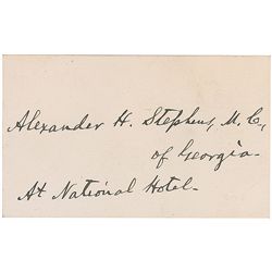 Alexander Stephens