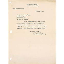 Yale University: Charles Seymour