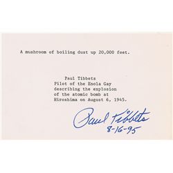 Enola Gay: Paul Tibbets