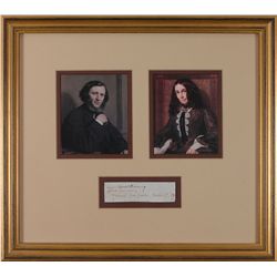 Robert and Elizabeth Barrett Browning