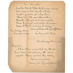 Henry Wadsworth Longfellow