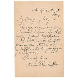 Harriet Beecher Stowe