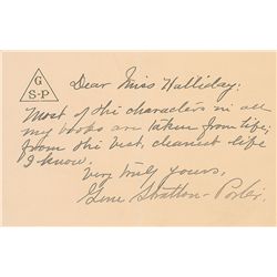 Gene Stratton-Porter