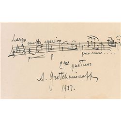 Alexander Gretchaninoff