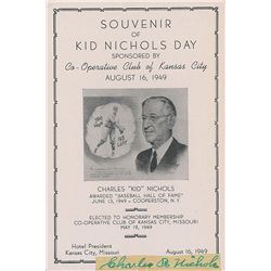 Charles ‘Kid’ Nichols