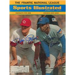 Ernie Banks and Pete Rose