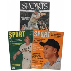 Baseball: Mantle, Mays, Snider