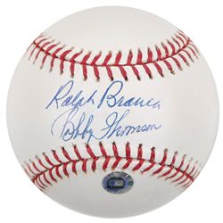 Ralph Branca and Bobby Thomson