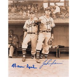 Warren Spahn and John Sain