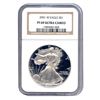 Image 1 : Certified Proof Silver Eagle PF69 2001