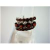 Image 1 : NATURAL 35.00 CTW GARNET RING .925 STERLING SILVER