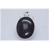 Image 1 : NATURAL 48.00 CTW SEMIPRECIOUS OVAL CUT PENDANT .925 ST