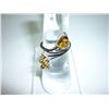 Image 1 : 18.25 CTW CITRINE RING .925 STERLING SILVER