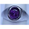 Image 1 : 31.80 CTW AMETHYST RING .925 STERLING SILVER