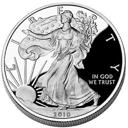 Proof Silver Eagle 2010-W