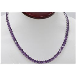 NATURAL 72.00 CTW AMETHYST 18K G Necklace