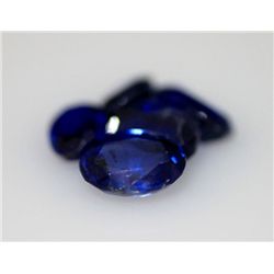 7.08 CTW BLUE KYANITE OVAL MIX SIZES (5)