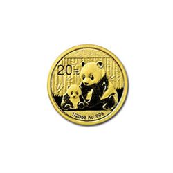 Chinese Gold Panda 20th Ounce 2012