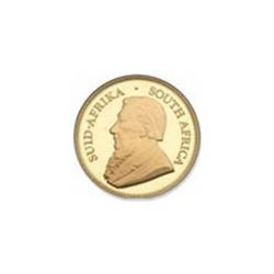 South Africa Krugerrand Quarter Ounce Gold Coin