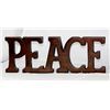 Image 1 : MAHOGANY WOOD LETTERS